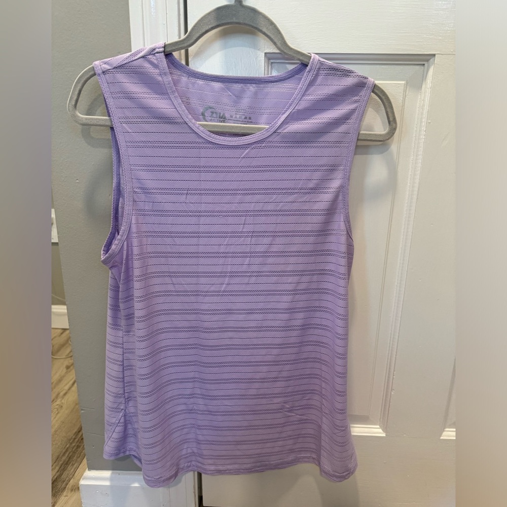 Zyia. “Lilac” muscle tank.  Excellent used condition. Size medium